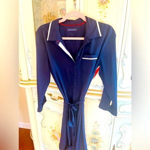 Tommy Hilfiger blue shirt dress